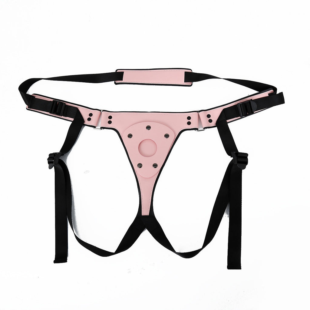 Funny Lesbian Adult Sex Toys Pink Gay Chastity Pants Can Be Equipped With Penis Gay Detachable Penis Pants