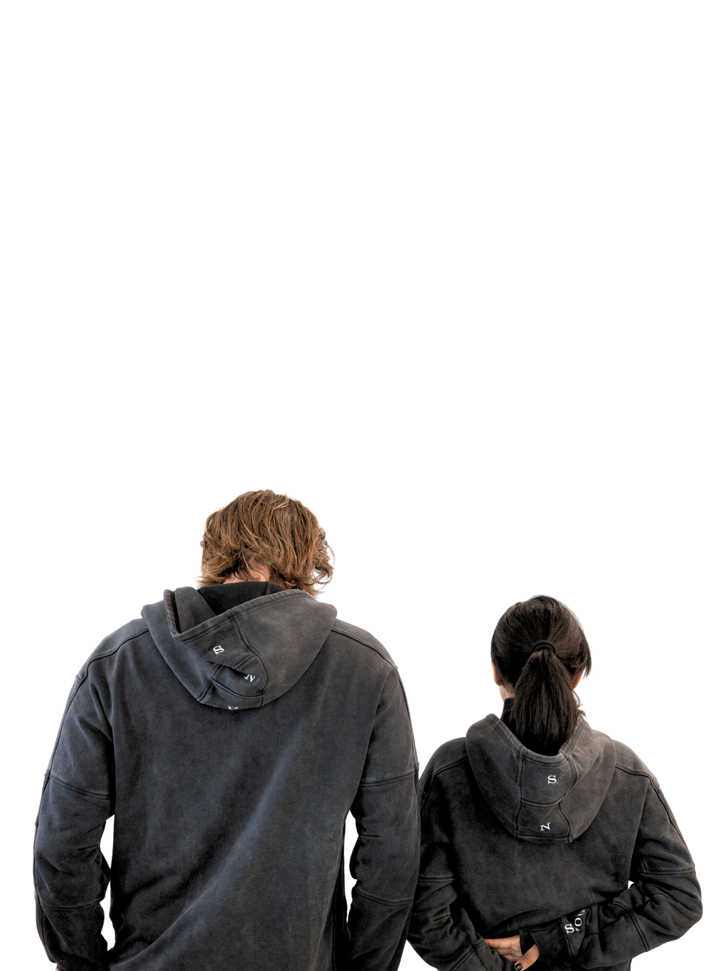 Heavyweight Hoodie - Mineral Wash Charcoal Gray