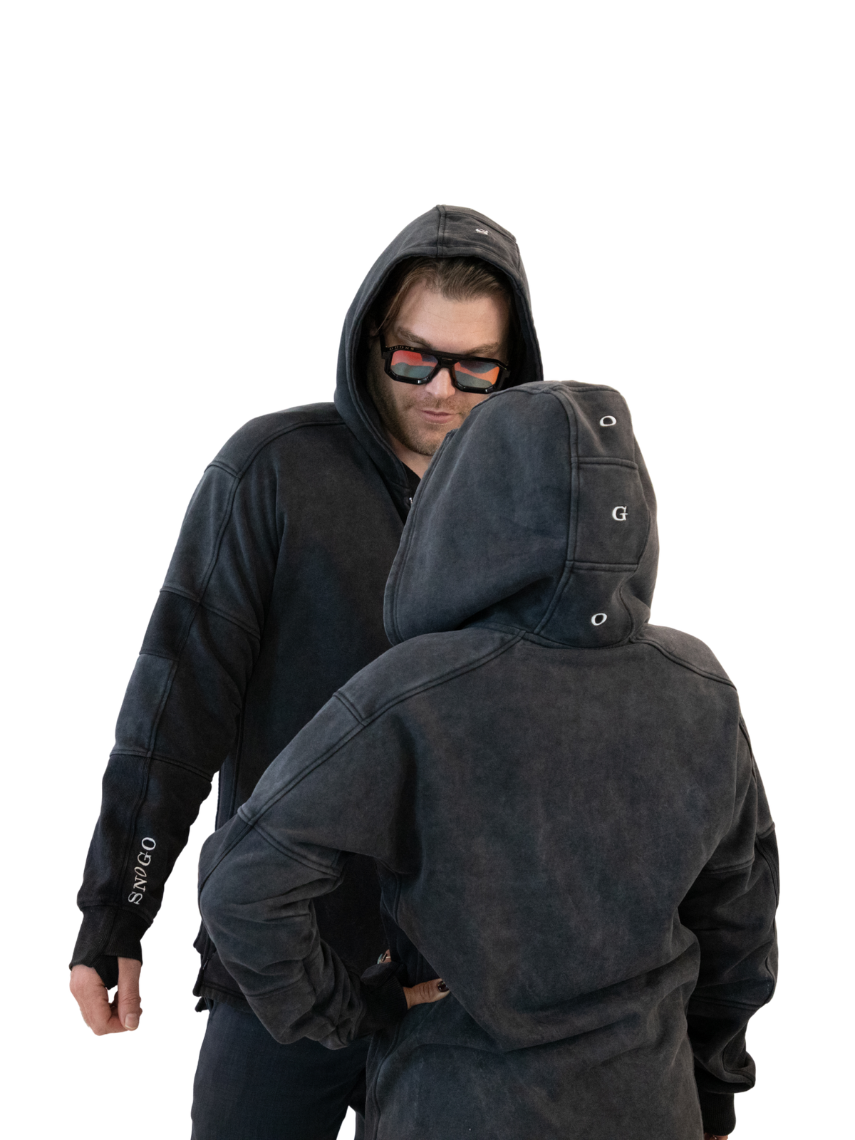 Heavyweight Hoodie - Mineral Wash Charcoal Gray