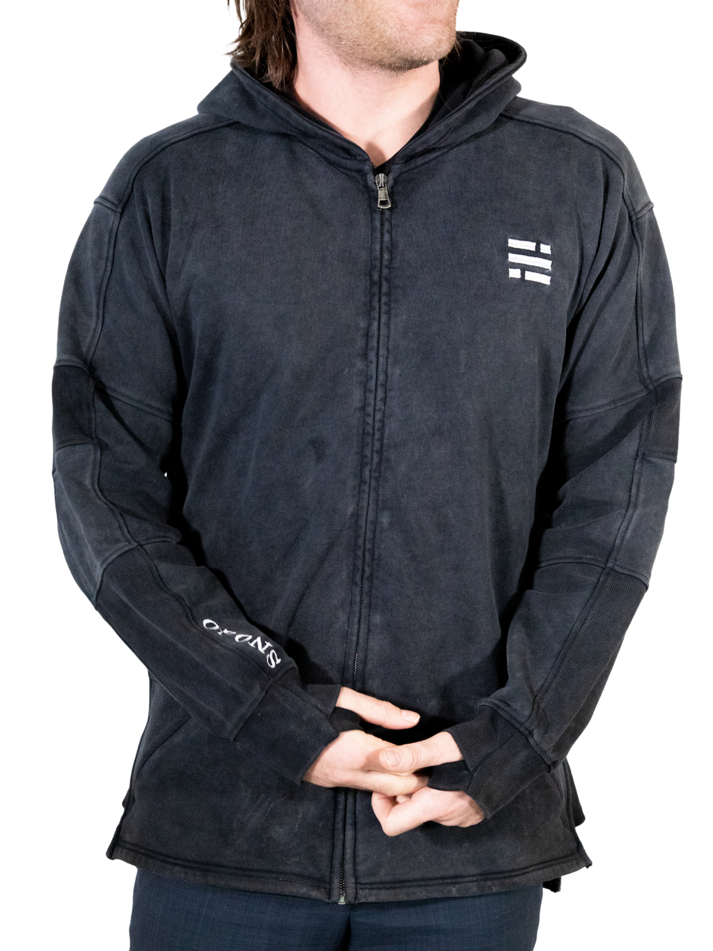 Heavyweight Hoodie - Mineral Wash Charcoal Gray