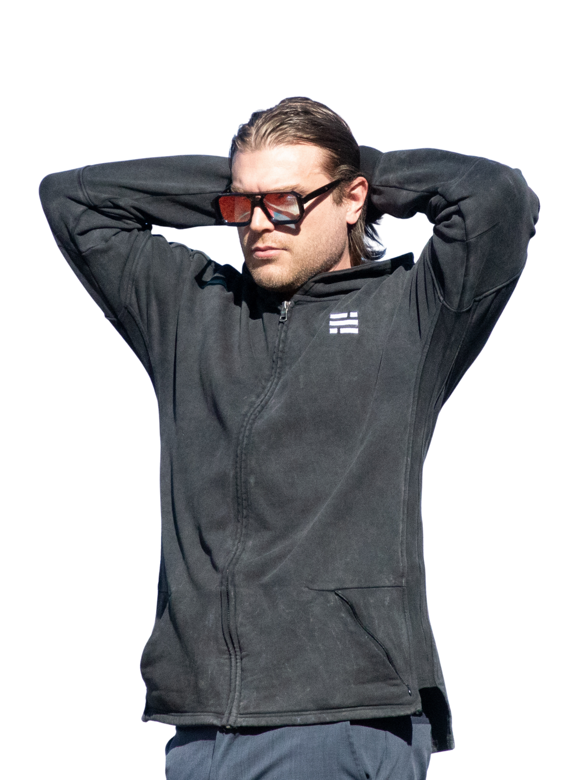 Heavyweight Hoodie - Mineral Wash Charcoal Gray