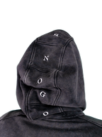 Heavyweight Hoodie - Mineral Wash Charcoal Gray