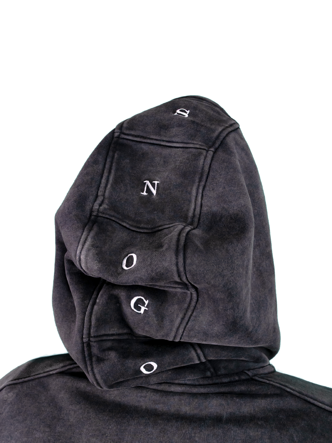 Heavyweight Hoodie - Mineral Wash Charcoal Gray