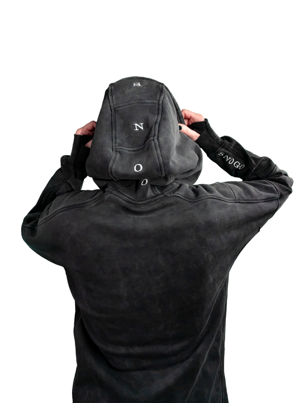 Heavyweight Hoodie - Mineral Wash Charcoal Gray