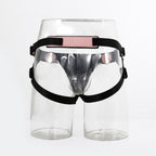 Funny Lesbian Adult Sex Toys Pink Gay Chastity Pants Can Be Equipped With Penis Gay Detachable Penis Pants