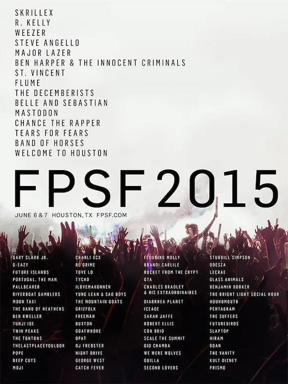 Free Press Summer Fest Posters 2012 2017