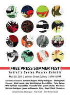 Free Press Summer Fest Posters 2012 2017