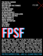 Free Press Summer Fest Posters 2012 2017