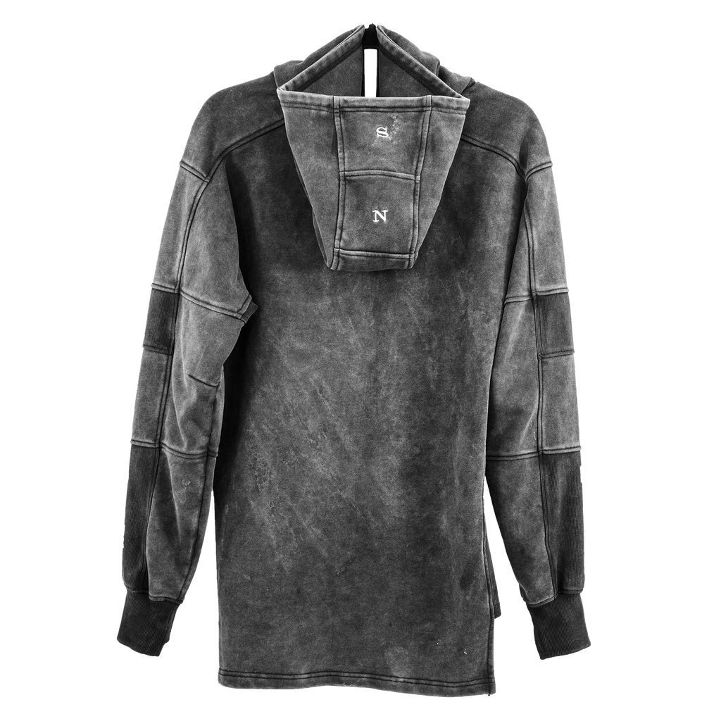 Heavyweight Hoodie - Mineral Wash Charcoal Gray