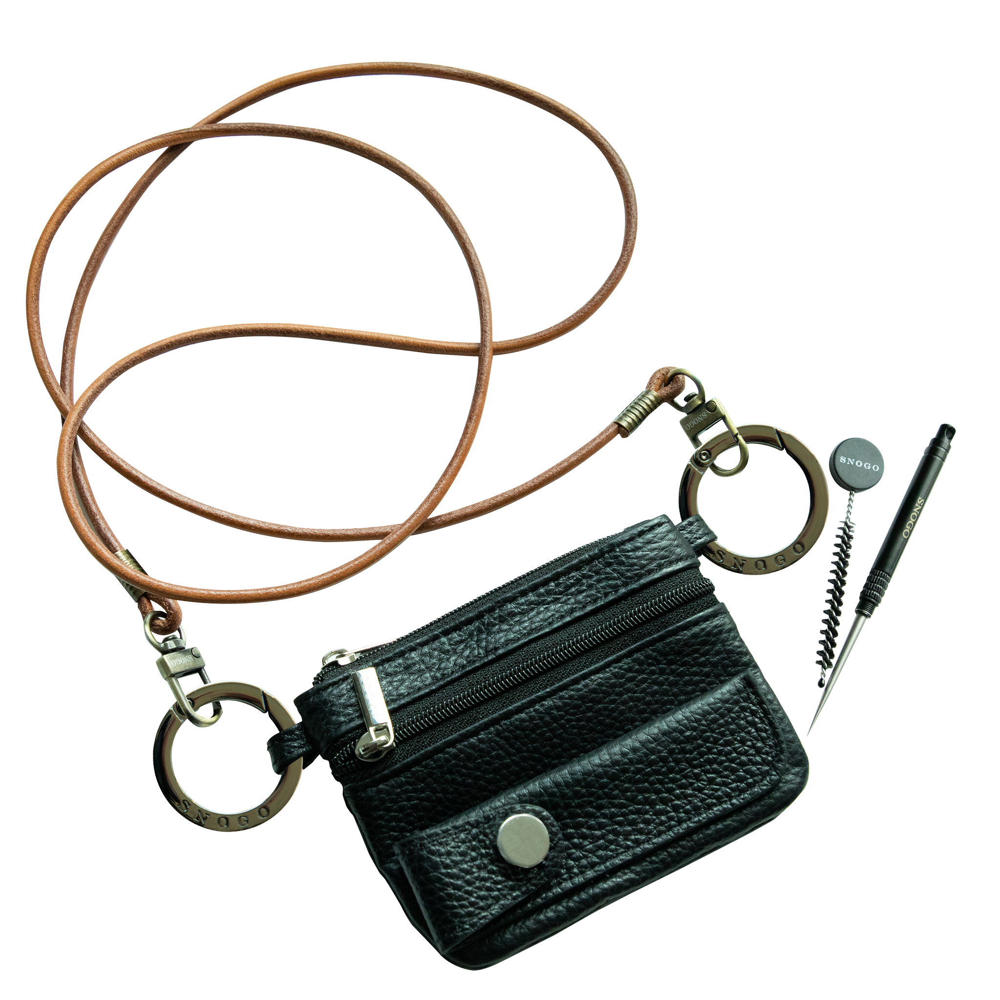Clean & Carry Litichi Wallet Strap with Powder Prowler