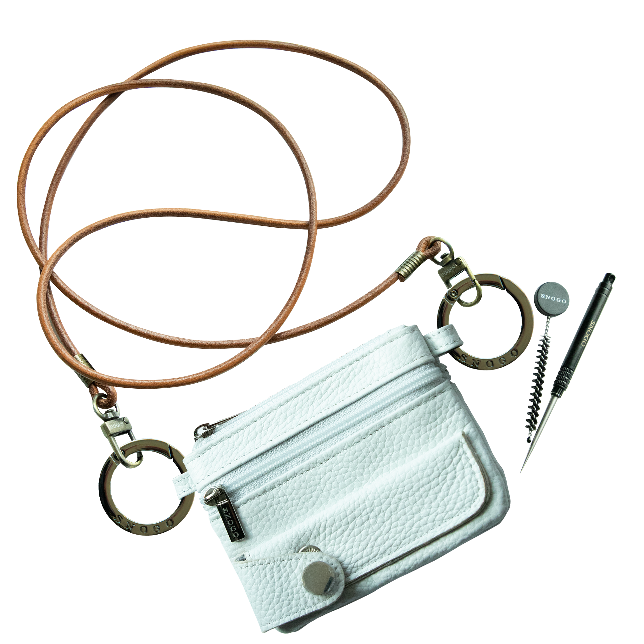 Clean & Carry Litichi Wallet Strap with Powder Prowler