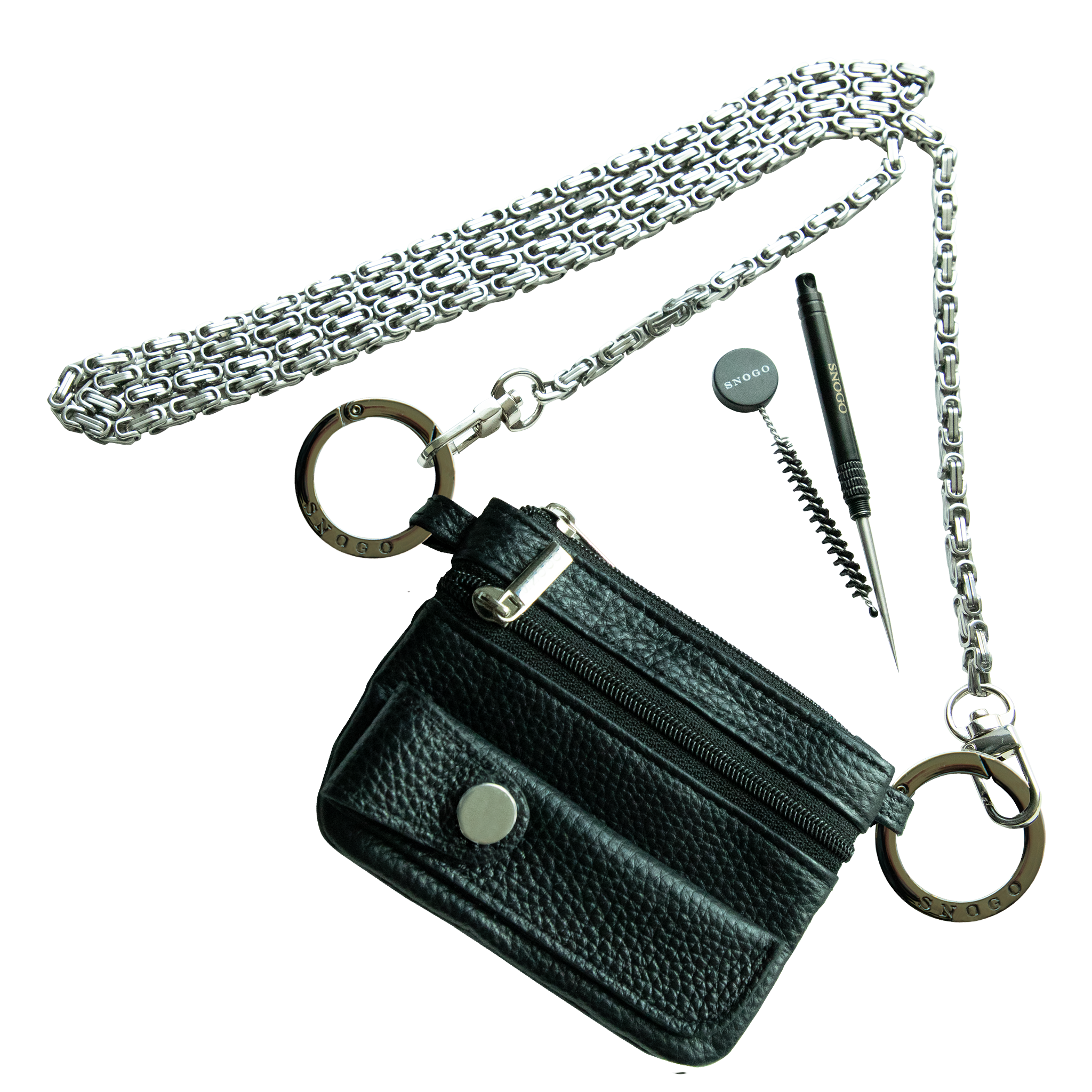 Clean & Carry Litichi Wallet Strap with Powder Prowler
