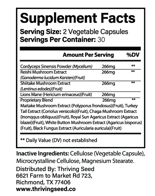 Mushroom Immune Booster