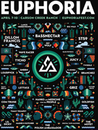 Euphoria Music Festival 2012-2018 Final Lineup Flyers Posters