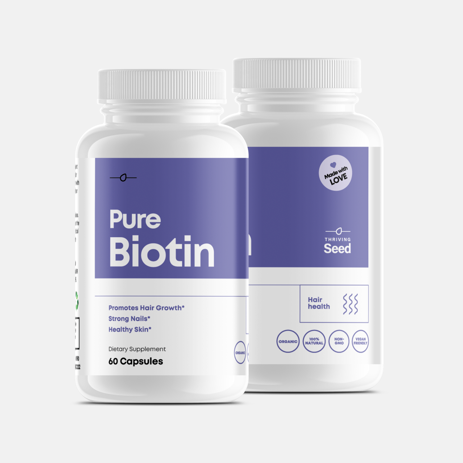 Biotin Pure (Hair Skin and Nail Growth)