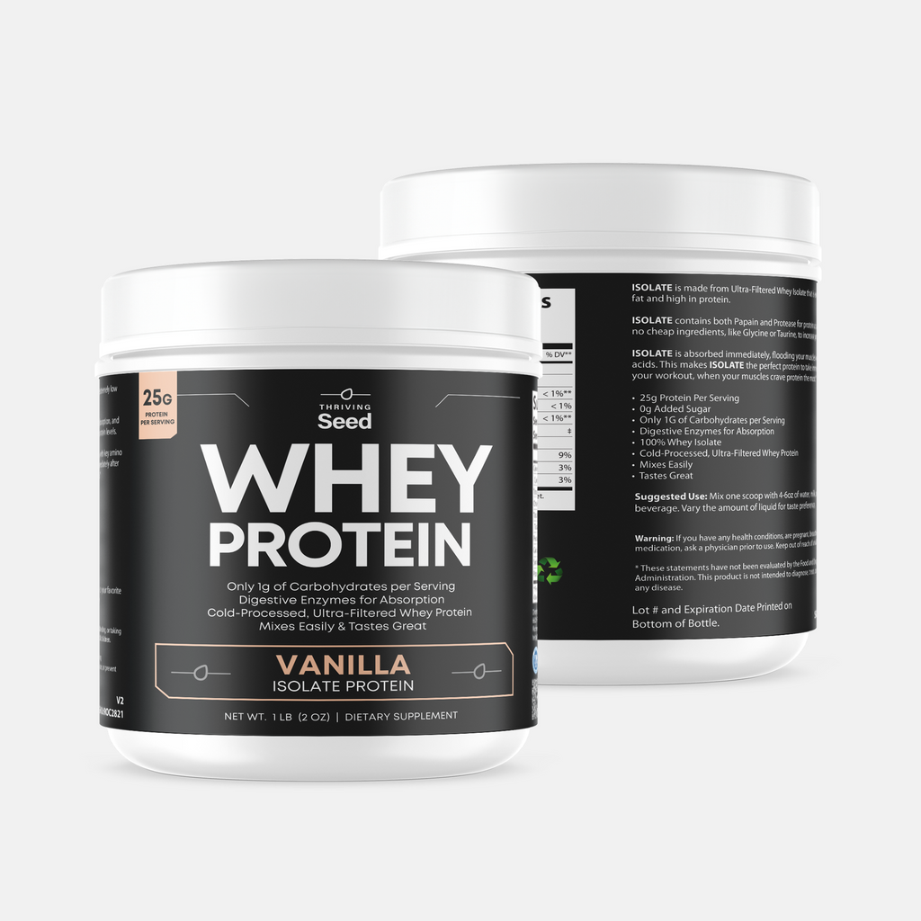 Whey Isolate Protein Vanilla