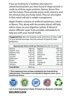 2lb Vegan Protein - 28 servings