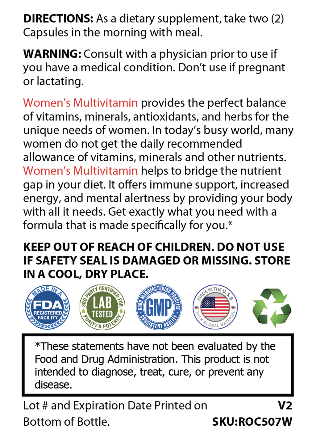 Women's Multivitamin