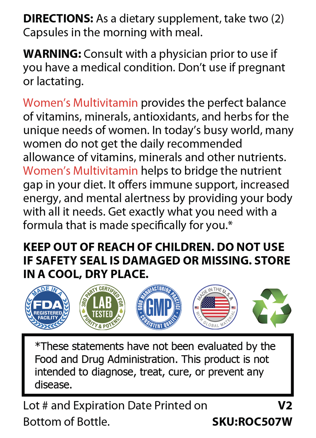 Women's Multivitamin